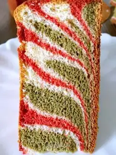Make Three-color twilight cake step 20