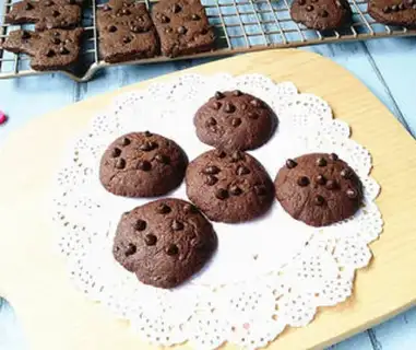Make Chocolate and cookies step 13