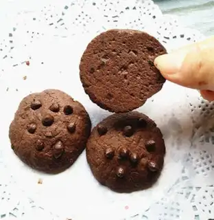 Make Chocolate and cookies step 15
