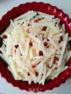 Make Spicy radish step 7