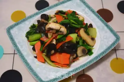 Make Fry mushrooms step 4