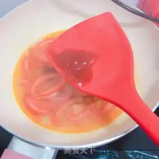 Make Tomato juice tofu, fat cow step 4