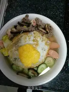 Make Beef corn noodles step 1