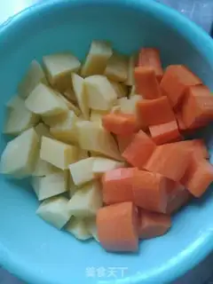 Make Beef land for carrots step 4