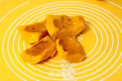 Make Pumpkin bean buns step 0