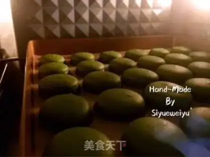 Make The tea macaron step 15