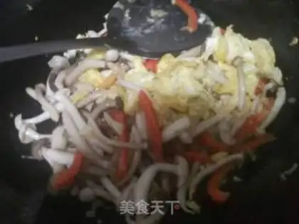 Make Fried eggs with mushrooms step 6