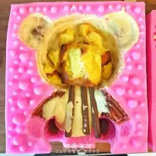 Make Bear mango cheesecake step 13