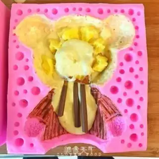 Make Bear mango cheesecake step 14