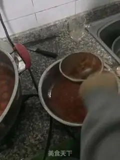 Make A mountain cake step 1
