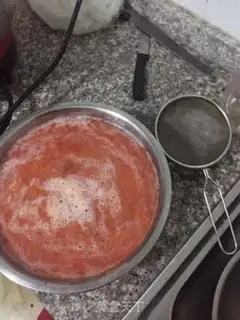 Make A mountain cake step 2