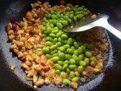 Make Bean fried meat step 5