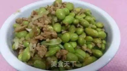 Make Bean fried meat step 6