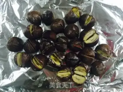 Make Baked chestnuts step 1