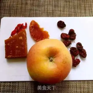 Make Apple date red sugar step 0
