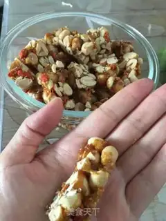 Make The peanut sugar step 7