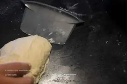 Make Onion pine toast step 9