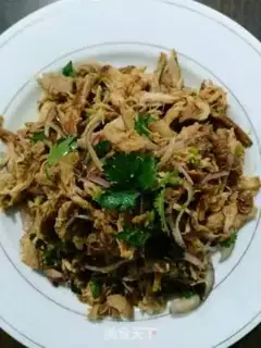 Make Spicy hands tore meat step 5