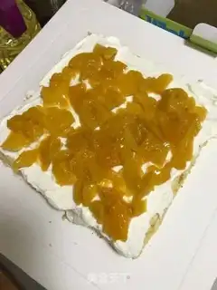 Make Fruit birthday cake step 15