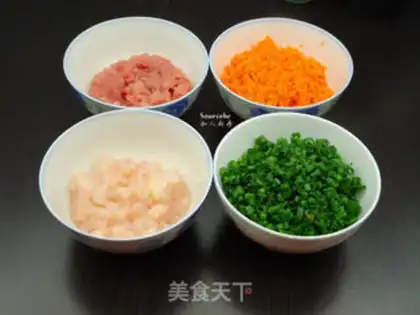 Make Shrimp Yin step 1