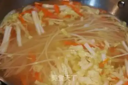 Make ♪ Puffy cabbage stew ♪ step 7