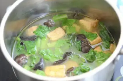 Make Chicken pickle tofu soup step 7