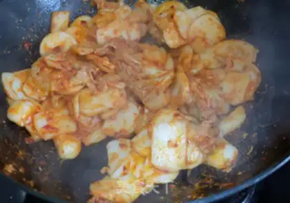 Make Hot cabbage step 8