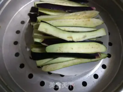 Make Pepper chopping and eggplant step 2