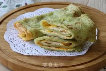 Make cucumber egg cake step 5