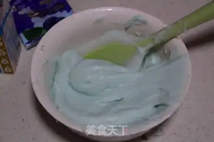 Make Orange sauce, blueberries, mud step 5