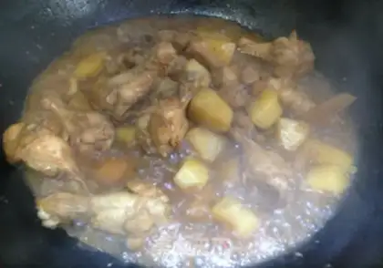 Make Potato fried chicken wings step 9