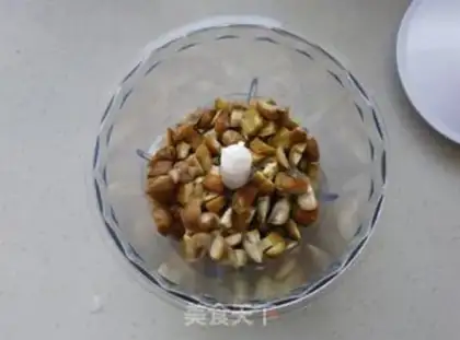 Make Chestnut whites step 1