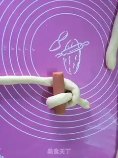 Make ♪ Little rabbit fire sausage bag ♪ step 7