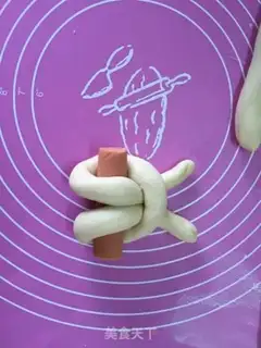 Make ♪ Little rabbit fire sausage bag ♪ step 8