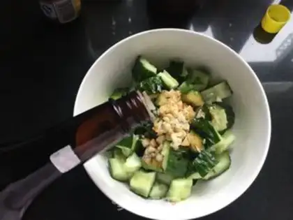 Make Cold cucumber step 2