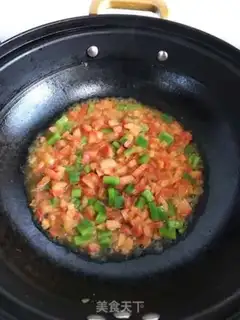 Make Tomato egg noodles step 6