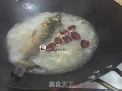 Make Red date fish soup step 6