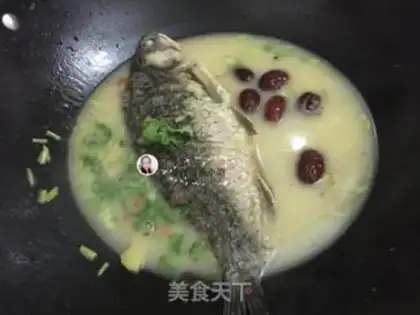 Make Red date fish soup step 7