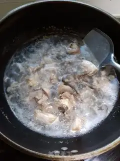 Make Iron clams and chickens step 2