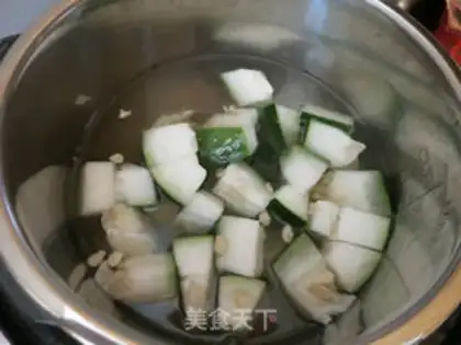 Make Cleaning up the cold cucumbers step 3