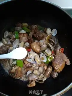 Make Iron clams and chickens step 11