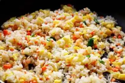 Make Shrimp rice step 5