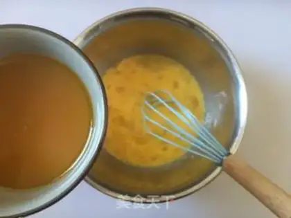 Make All-shell sesame egg rolls step 2