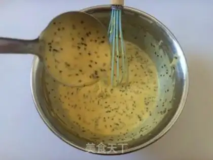 Make All-shell sesame egg rolls step 6