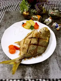 Make Lemon fried goldfish step 6