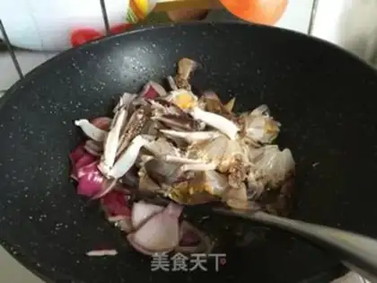 Make Curry-crab step 5