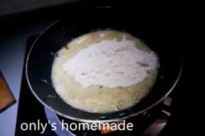 Make Onion waffles step 4