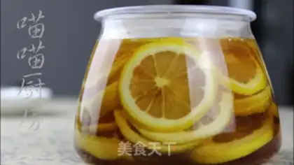 Make Honey lemon tea step 6