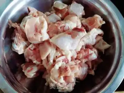 Make Yellow chicken step 2
