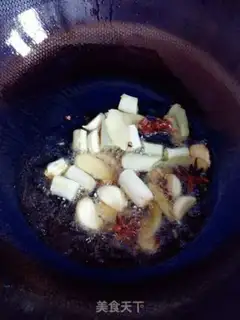 Make Yellow chicken step 3